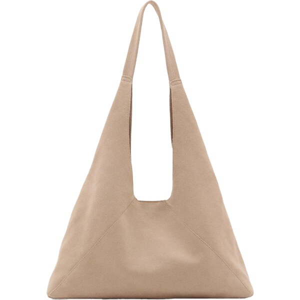 MANGO Kabelka na rameno béžová 64045565