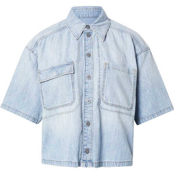 G-STAR Blúzka Remix svetlomodrá 64019241