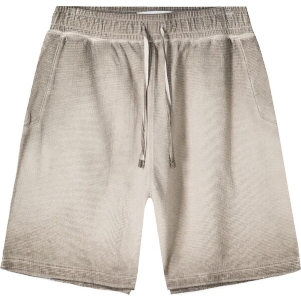 Bershka Nohavice tmavošedá / svetlosivá 65482262