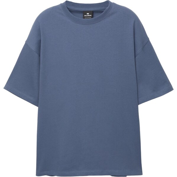 Pull&Bear Tričko modrosivá 64167220