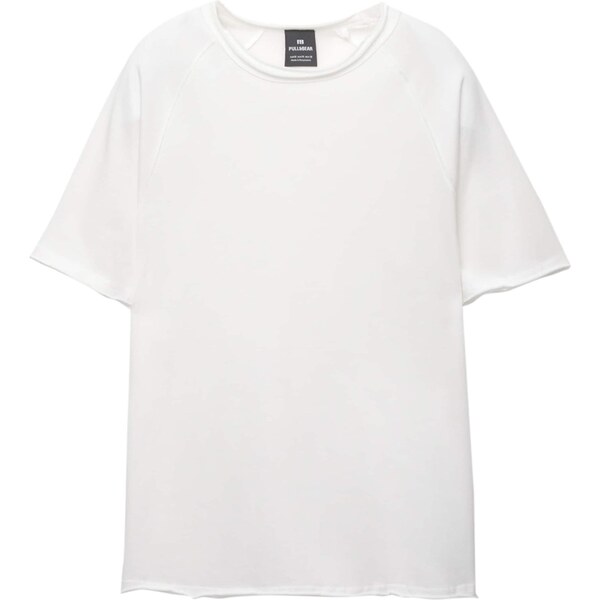 Pull&Bear Tričko šedobiela 64167217