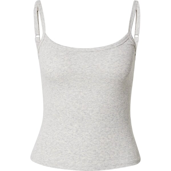 HOLLISTER Top svetlosivá 65654490