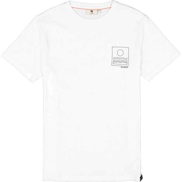 GARCIA Tričko Garcia čierna / biela 64019190