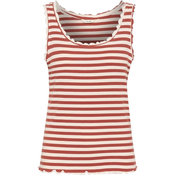 Cream Top Ribba béžová / červená 64017974