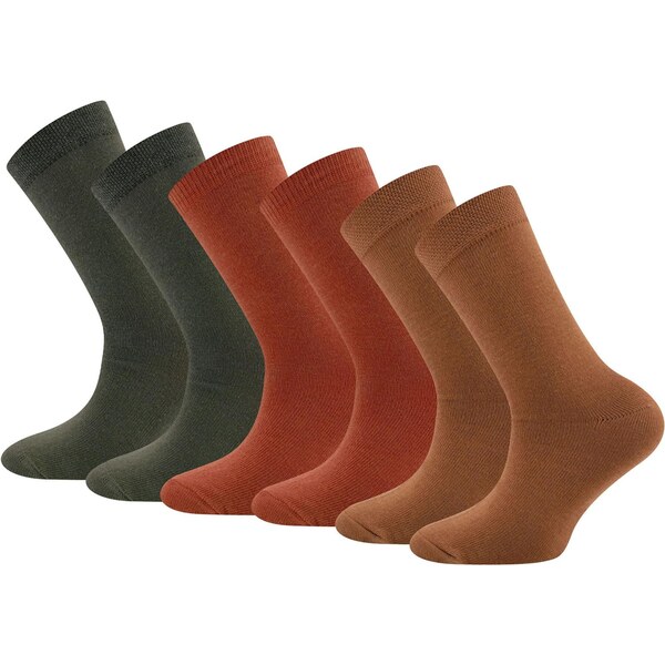 EWERS Ponožky medená / hrdzavo červená / čierna 64018927