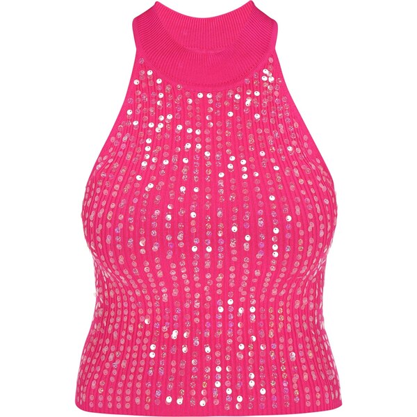 faina Vyšívaný top Comfortable Collection ružová 65875707