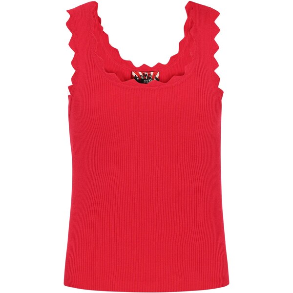 MYMO Vyšívaný top červená 65772612