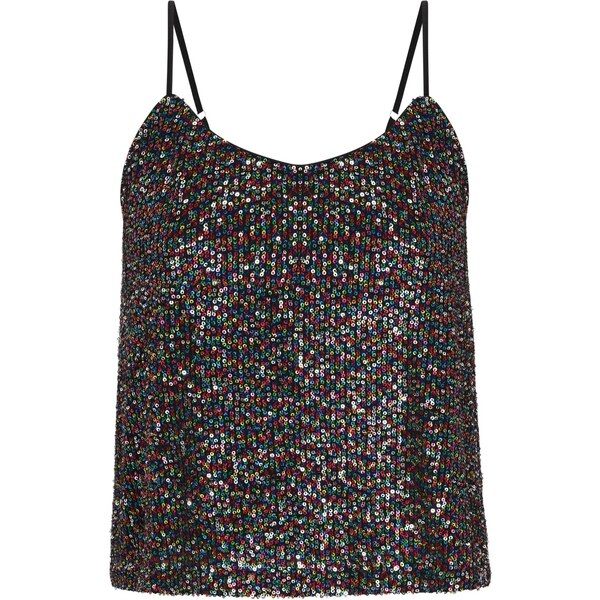 myMo at night Top Evening modrá / zelená / červená / čierna 65772622