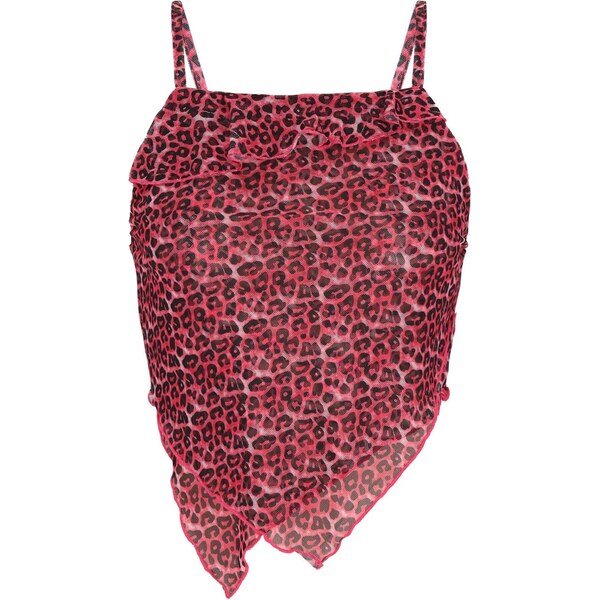 myMo ROCKS Top Fashion Look malinová / čierna / biela 66007779