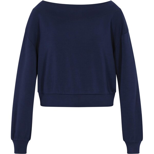 DreiMaster Klassik Mikina Classic Look námornícka modrá 65966565