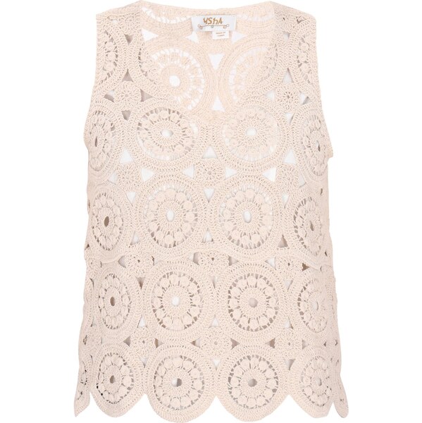 usha FESTIVAL Sveter Fashion Look krémová 65772630