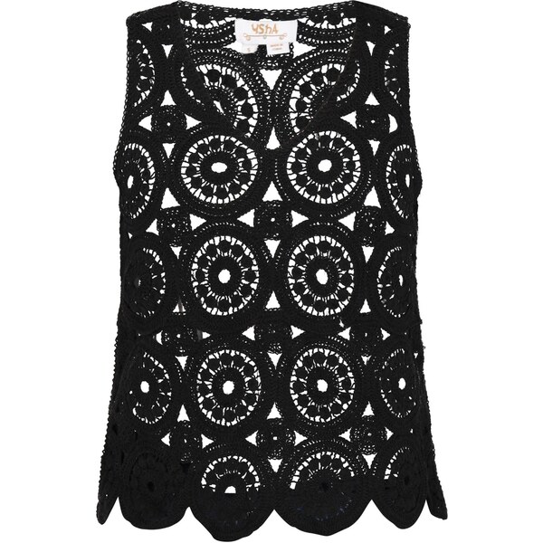 usha FESTIVAL Sveter Fashion Look čierna 65772631