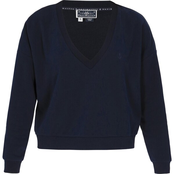 DreiMaster Maritim Mikina Maritim námornícka modrá 65876247