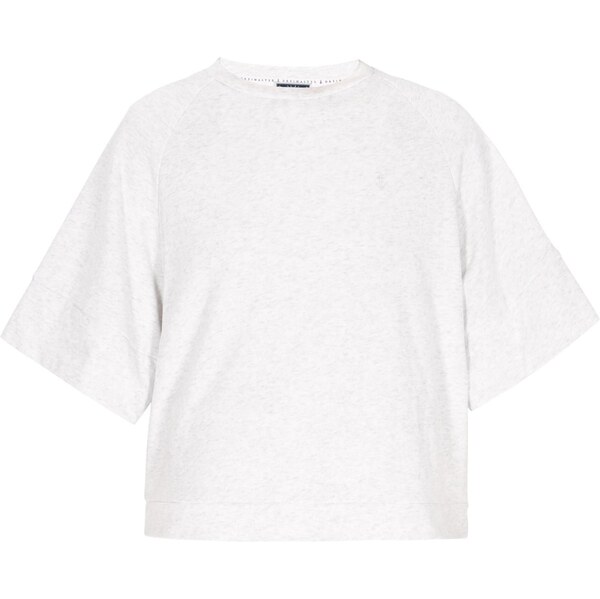 DreiMaster Maritim Mikina biela melírovaná 65876250