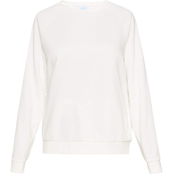 usha BLUE LABEL Mikina Casual biela 65649345