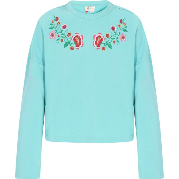 IZIA Mikina Boho tyrkysová / zelená / rubínová / biela 65876309