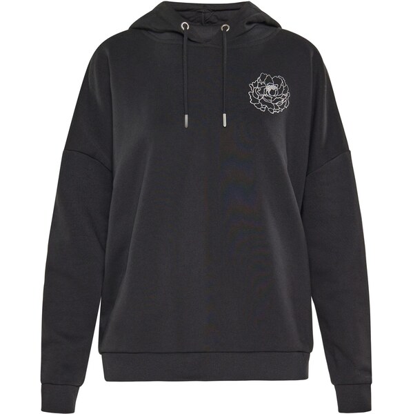 Usha Mikina Casual čierna / strieborná 65876325