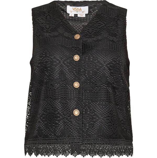 usha FESTIVAL Vesta Fashion Look čierna 64391515