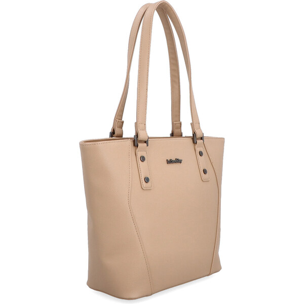 Kabelka zo syntetickej kože cez rameno Le Sands telová 9006 N 64019635