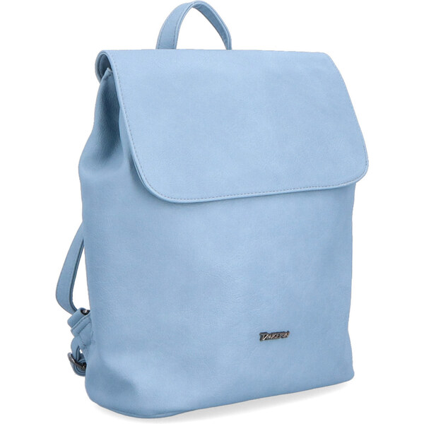 Mestský batoh zo syntetickej kože Tangerin modrá 8006 SM 64019854