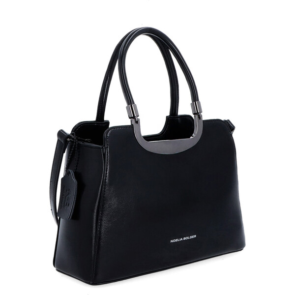 Kožená kabelka do ruky Noelia Bolger čierna NB 0075 C 64020118