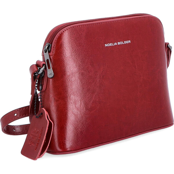 Kožená kabelka crossbody Noelia Bolger červená NB 0080 TCV 64020227
