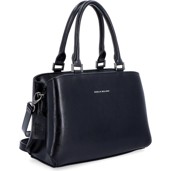 Kožená kabelka do ruky Noelia Bolger čierna NB 0101 C 64020254
