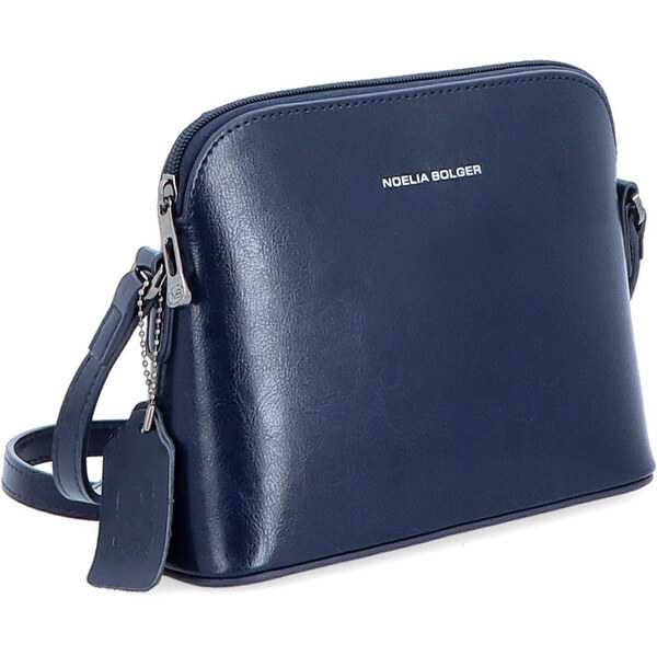 Kožená kabelka crossbody Noelia Bolger modrá NB 0080 TM 64020243