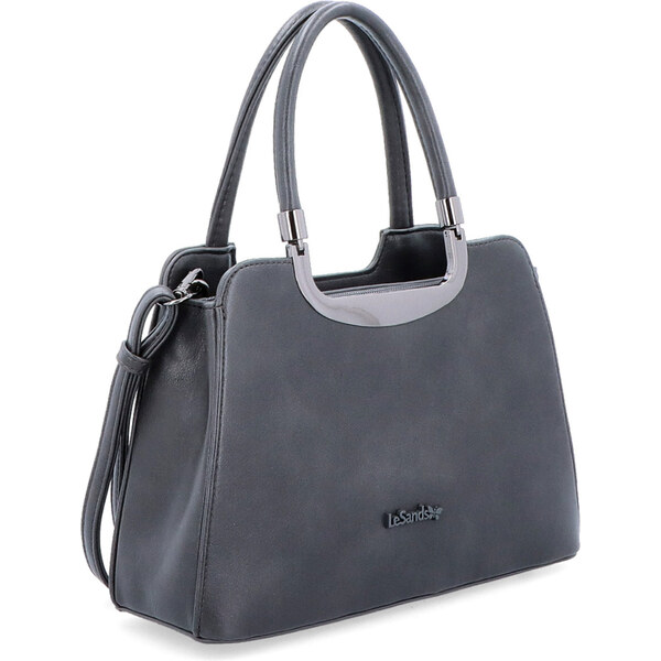 Kabelka zo syntetickej kože do ruky Le Sands sivá 7702 TS 64020300