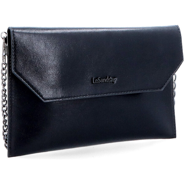 Kabelka zo syntetickej kože do ruky Le Sands čierna 7711 C 64020313