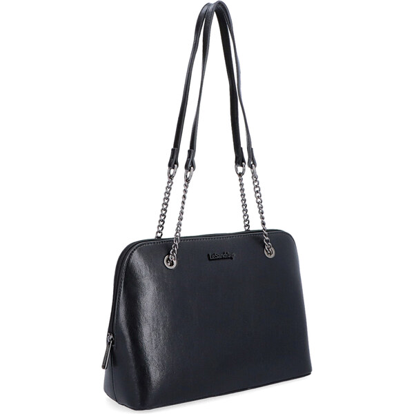 Kabelka zo syntetickej kože cez rameno Le Sands čierna 7715 C 64020326