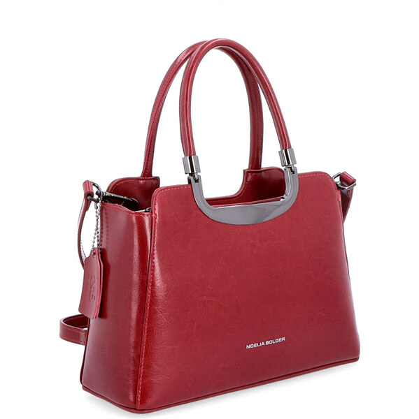 Kožená kabelka do ruky Noelia Bolger červená NB 0075 TCV 64020471