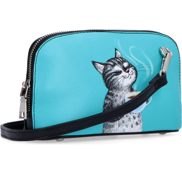 Kabelka zo syntetickej kože crossbody Indee multicolor 9303 03 C 64020481