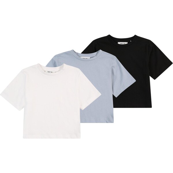 ABOUT YOU Tričko svetlomodrá / čierna / biela 66056915