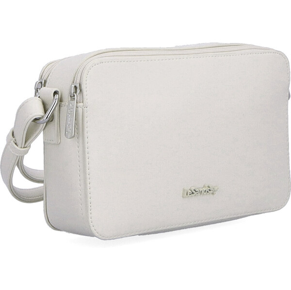 Kabelka zo syntetickej kože crossbody Le Sands béžová 7717 BE 64020636