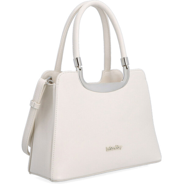 Kabelka zo syntetickej kože do ruky Le Sands béžová 7702 BE 64020649