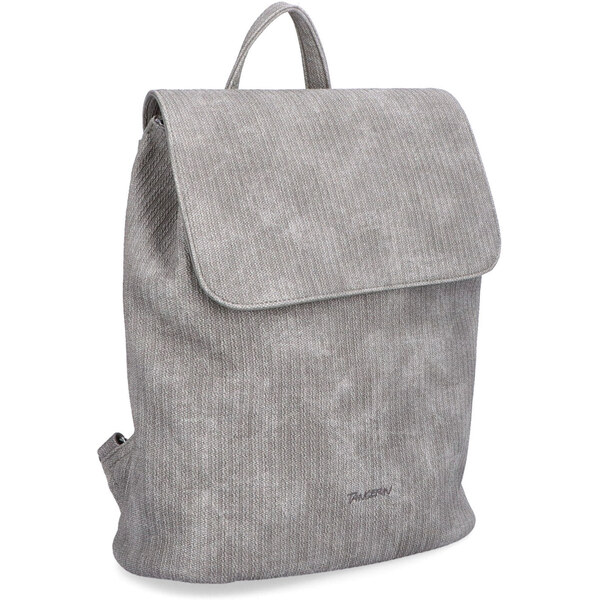 Mestský batoh zo syntetickej kože Tangerin sivá 7011 S 64020728