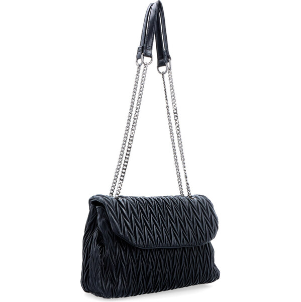 Kabelka zo syntetickej kože cez rameno Le Sands čierna 4359 C 64020768