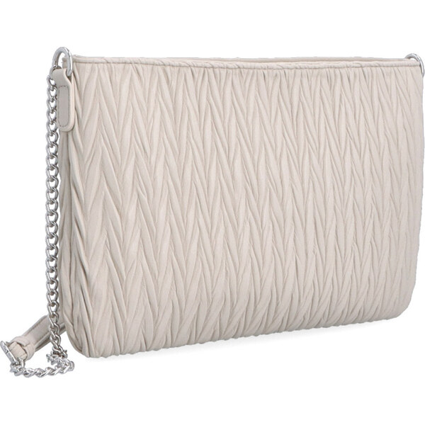 Kabelka zo syntetickej kože crossbody Le Sands krémová 4358 K 64020769