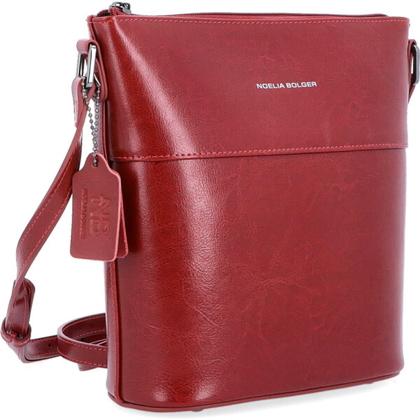 Kožená kabelka do ruky Noelia Bolger červená NB 0077 TCV 64020900