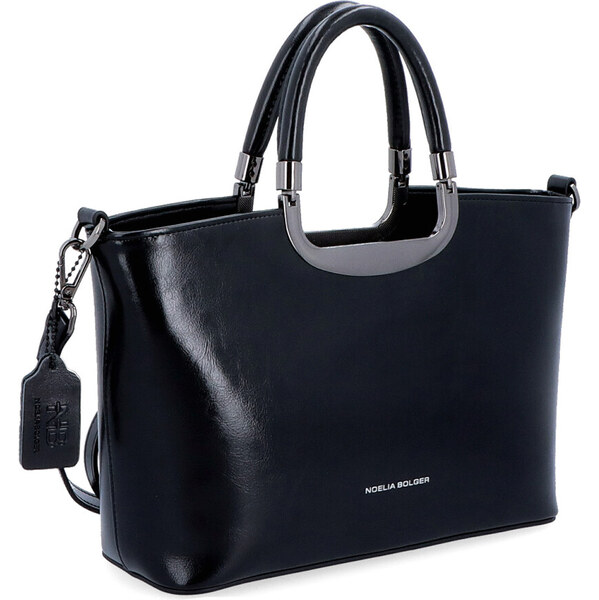 Kožená kabelka do ruky Noelia Bolger čierna NB 0095 C 64020910