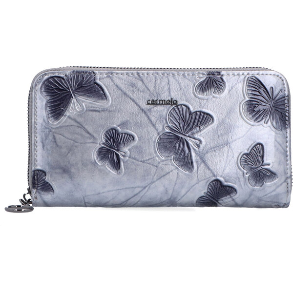 Dámska kožená peňaženka Carmelo biela 2111 M OW 64020903