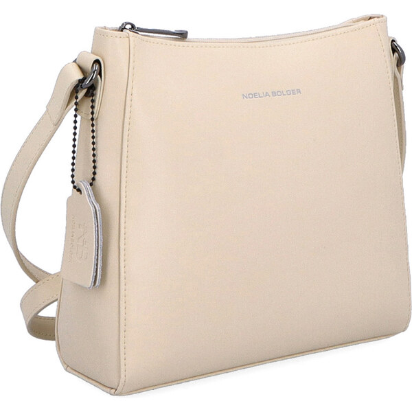 Kožená kabelka crossbody Noelia Bolger béžová NB 0097 BE 64020911