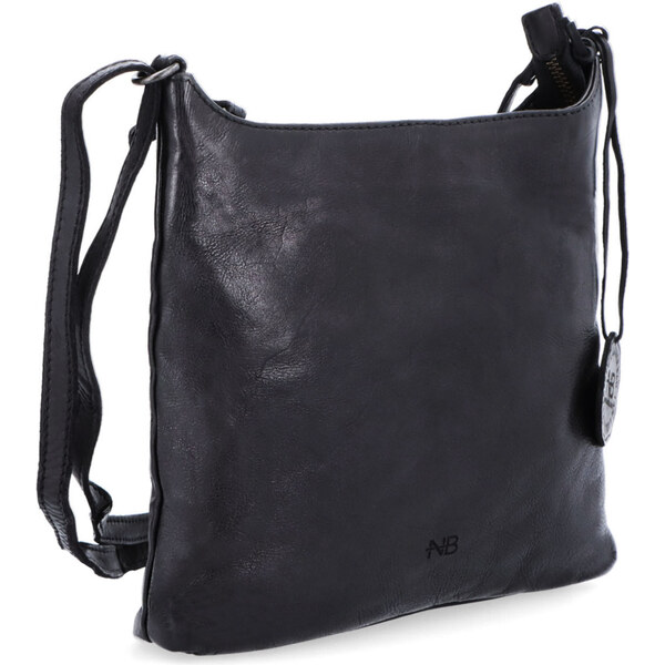 Kožená kabelka crossbody Noelia Bolger čierna NB 2404 C 64020922