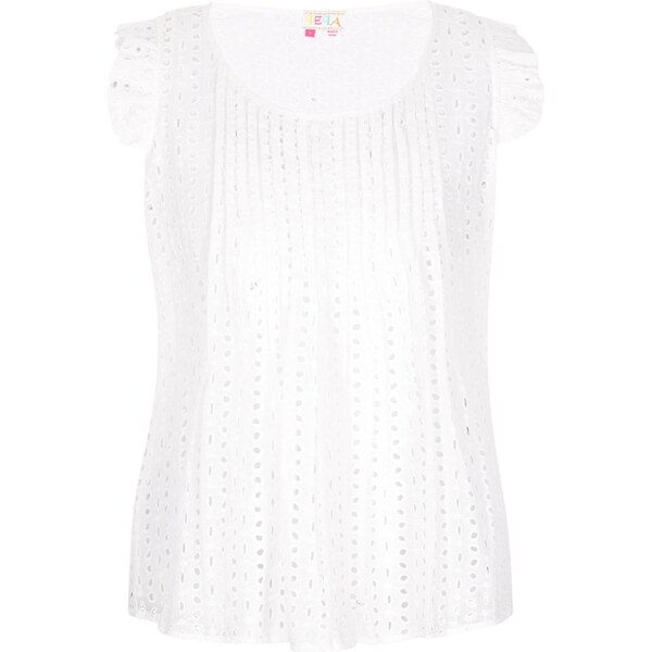 IZIA Top Boho biela 65877813