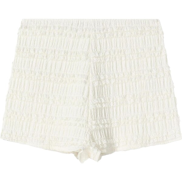 Bershka Nohavice šedobiela 64575608