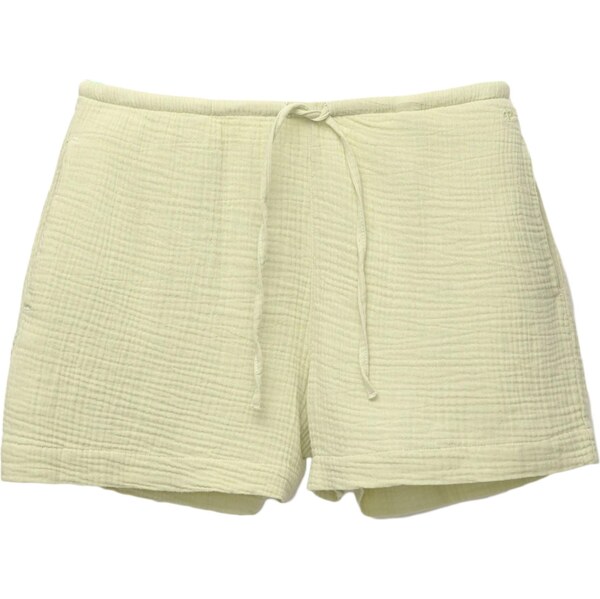 Pull&Bear Nohavice PACIFIC pastelovo zelená 65880547