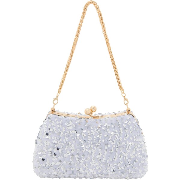 faina Listová kabelka Elegant strieborná 66141179