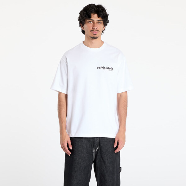 Tričko Calvin Klein Jeans Short Sleeve Tee Brilliant White XXL 64032906