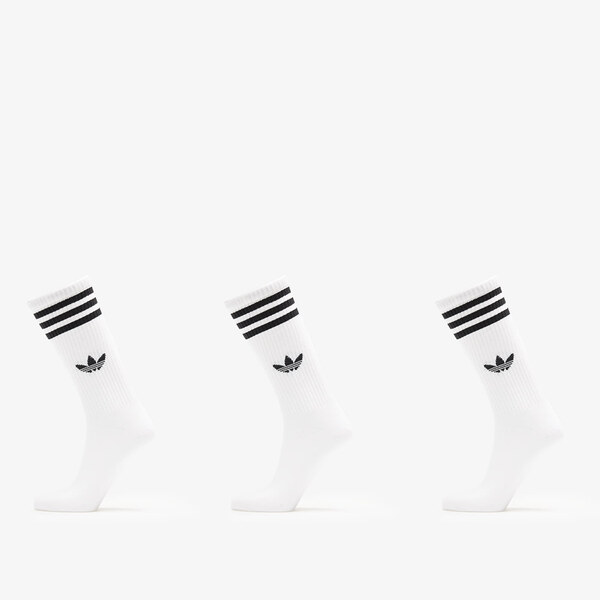 adidas Originals adidas 3S High Crew Socks 3-Pack White/ White/ White 64025933